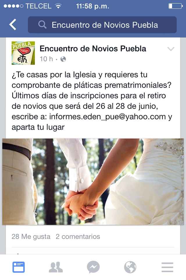 Platicas prematrimoniales en puebla; urgeeeee - 3