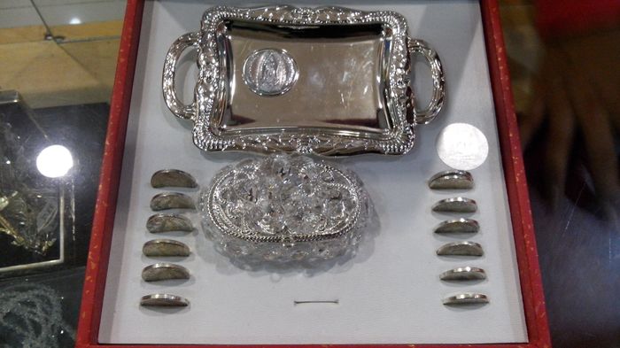 fotito de nuestras arras!!!