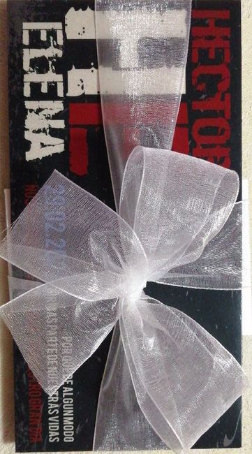 ¡¡¡por fin me entregaron mis Invitaciones!!! 2