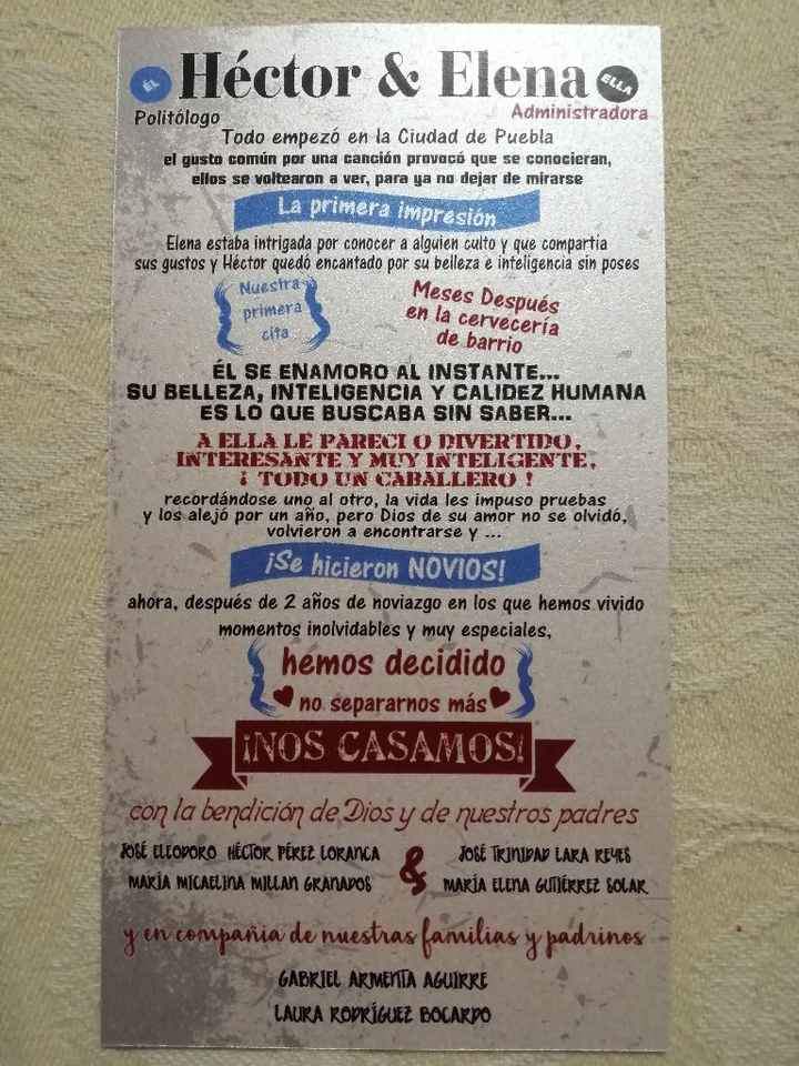 ¡¡¡por fin me entregaron mis Invitaciones!!! - 6