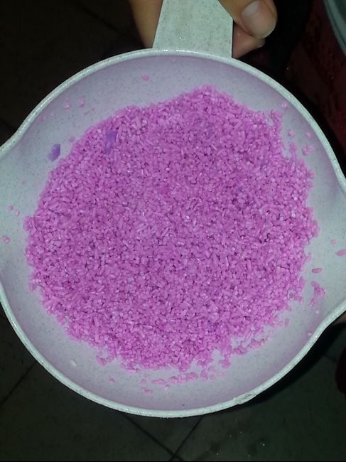 Arroz de color