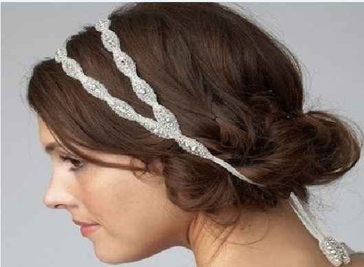 diadema para novia