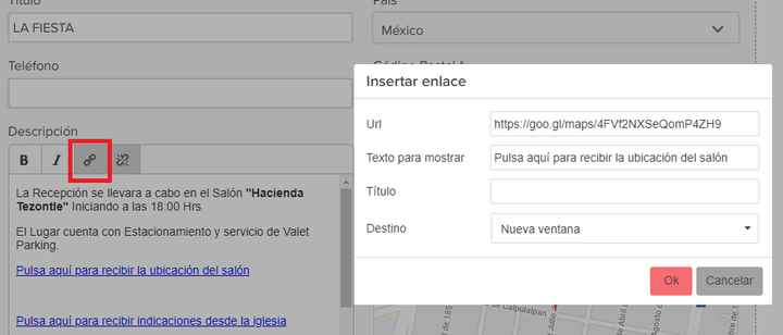 Sección de la web - 2