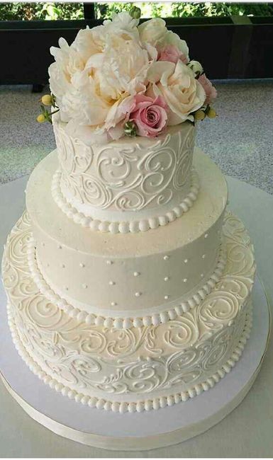 Pasteles con flores - 1