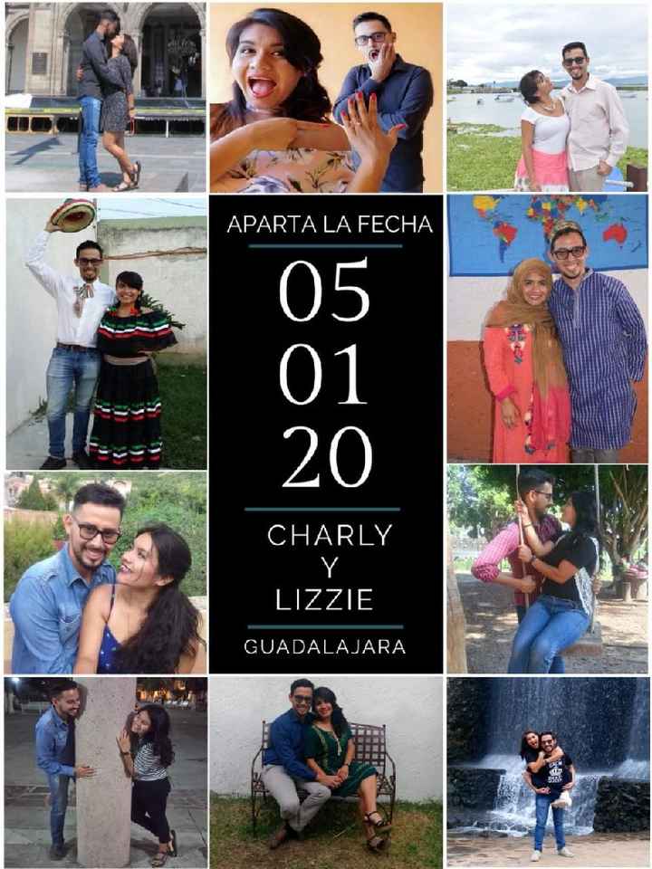 Mi save the date- Aparta la fecha - 1