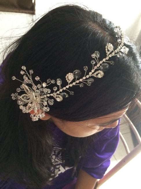 Compartan sus accesorios o tocados de novia 👰 10