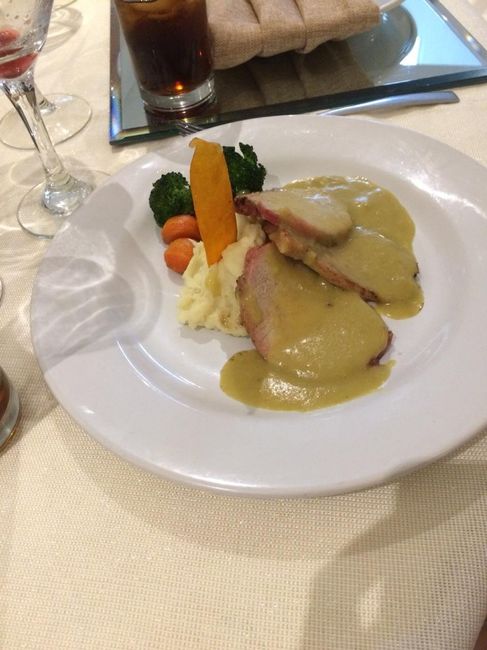 Medallón de cerdo al curry