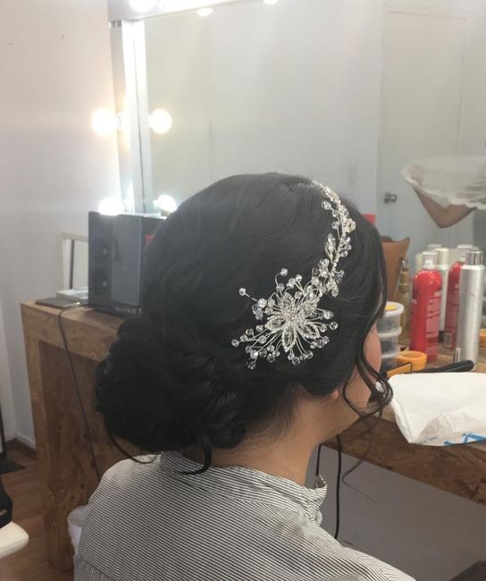 Peinados recogidos para novias 2018 - 1