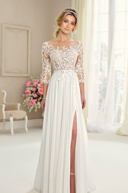 Vestidos de novia con mangas 4