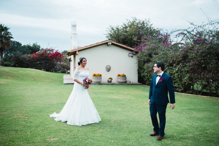 Las reacciones más espontáneas de novios en su First Look 😍 - 1