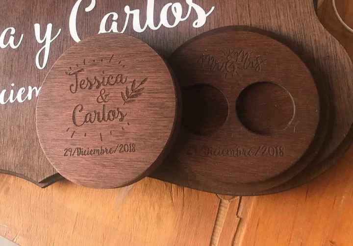 Letreros para iglesia y porta anillos - 2