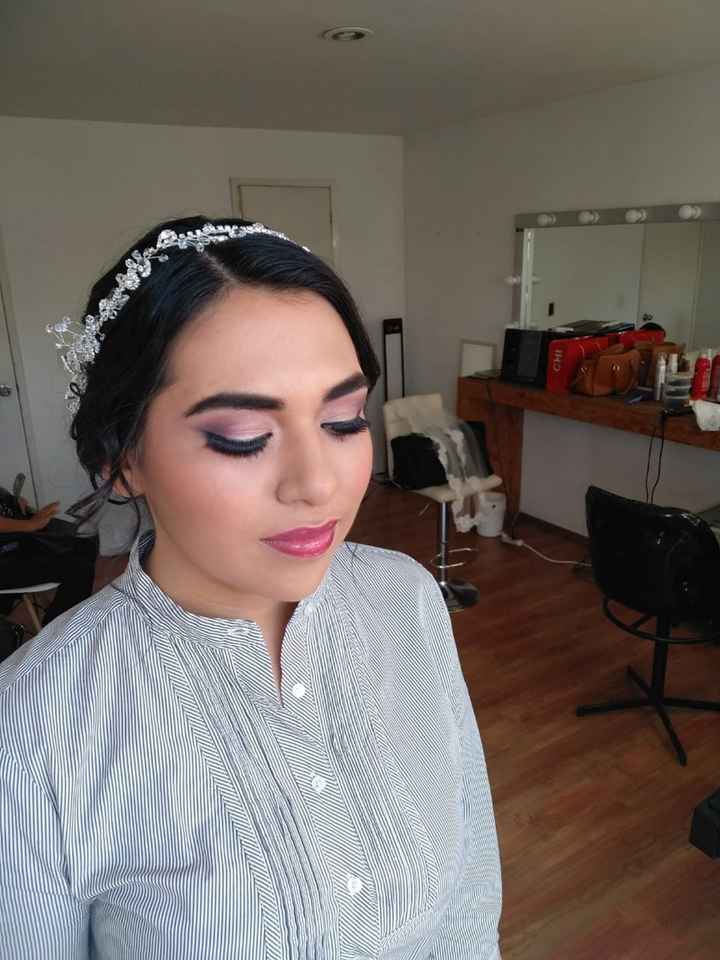 Prueba de maquillaje y peinado - 2