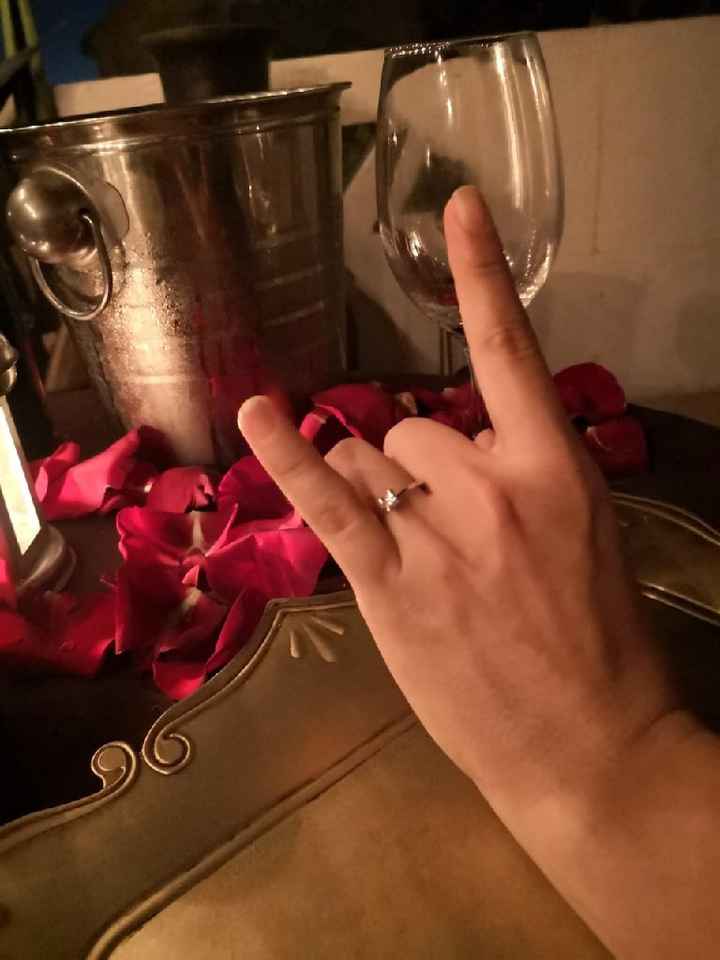 Si hubieras podido elegir el anillo de compromiso.. - 1