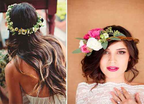 Tocados con flores 💐 - 5
