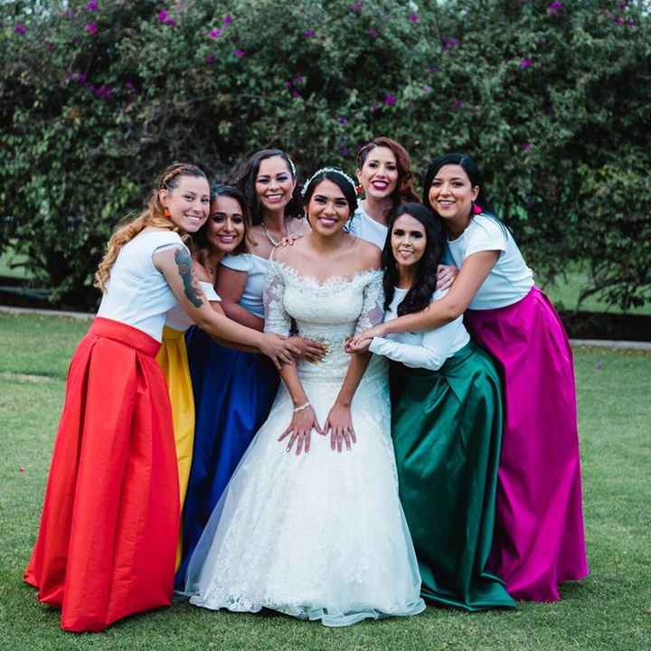 Damas y novia - 3