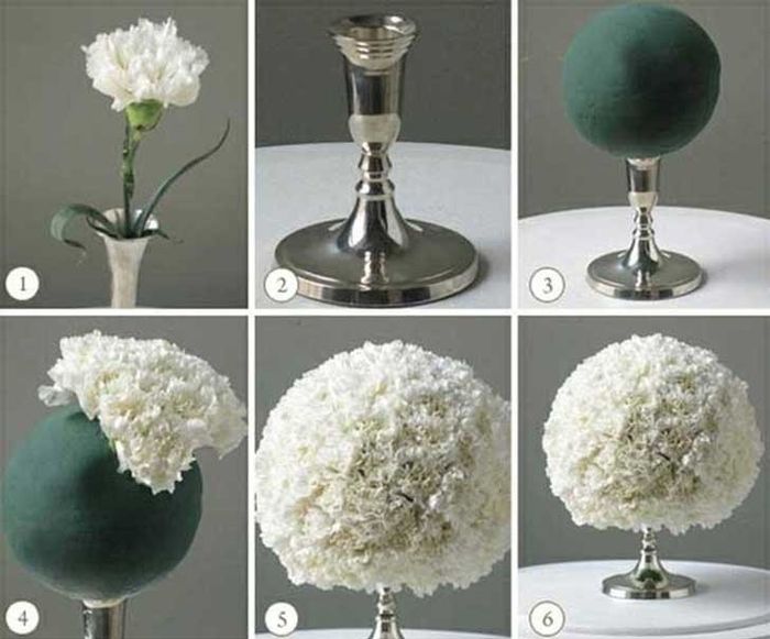 DIY flores naturales