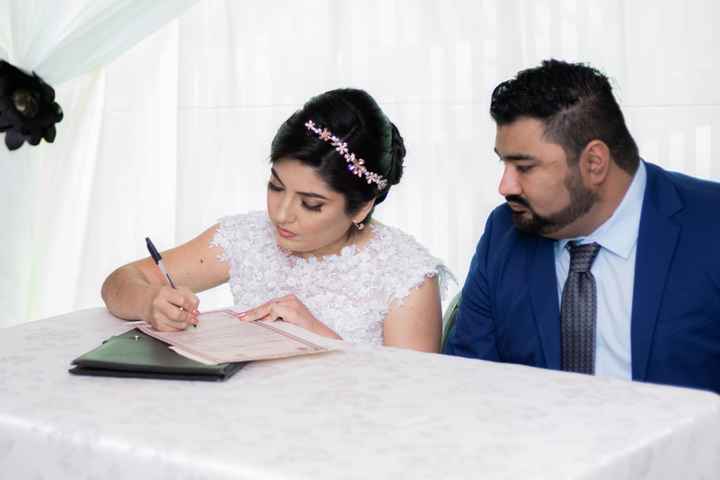 Nuestra boda Civil...star wars, pizza, wine and donuts - 4