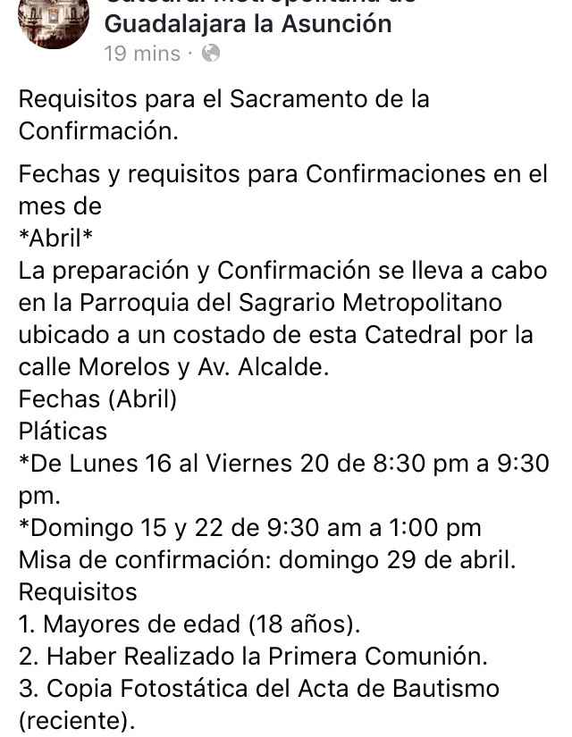 Confirmación rápida en Guadalajara - 1