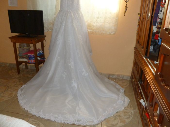 Vestido de novia listo para usar