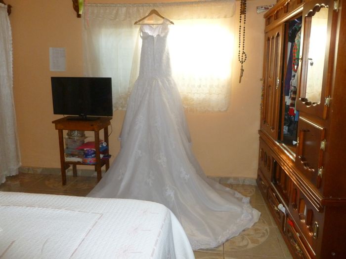 Vestido de novia listo para usar