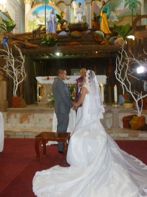 En el altar