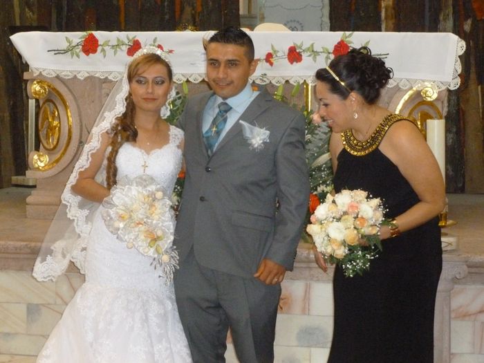 Con nuestra madrina de velacion