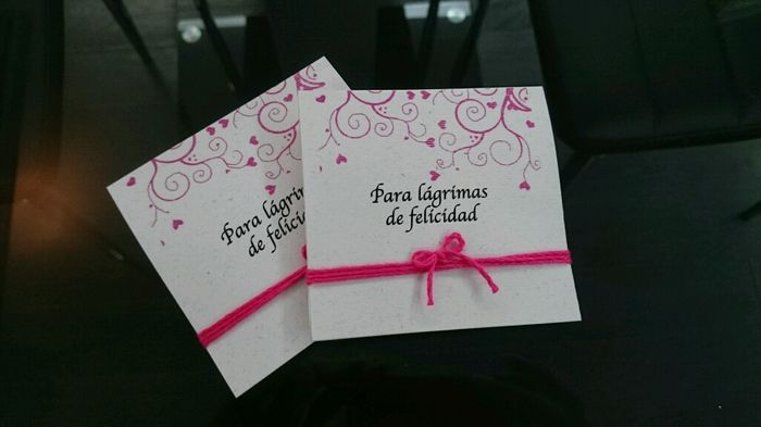 Pañuelitos para lágrimas de felicidad diy!!!! - 4