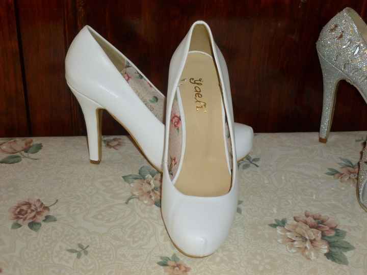 Zapatos blancos Yaeli