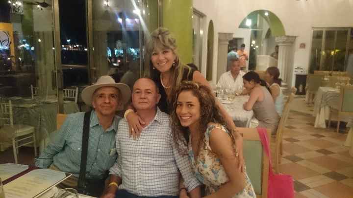 Con mi familia y mi suegro!!!