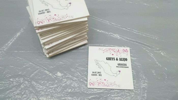 Portavasos diy y bata bride personalizadas!!! - 3