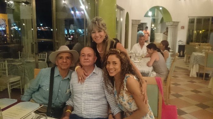 Con mi familia y mi suegro!!!