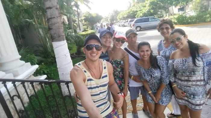 Muchos de los invitados aprovecharon ese día para salir y conocer la quinta avenida