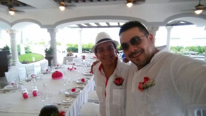 el novio y su mejor amigo