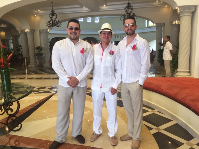 el novio y sus mejores amigos