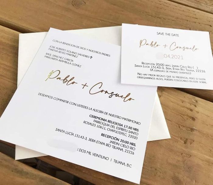 Mis invitaciones - 1