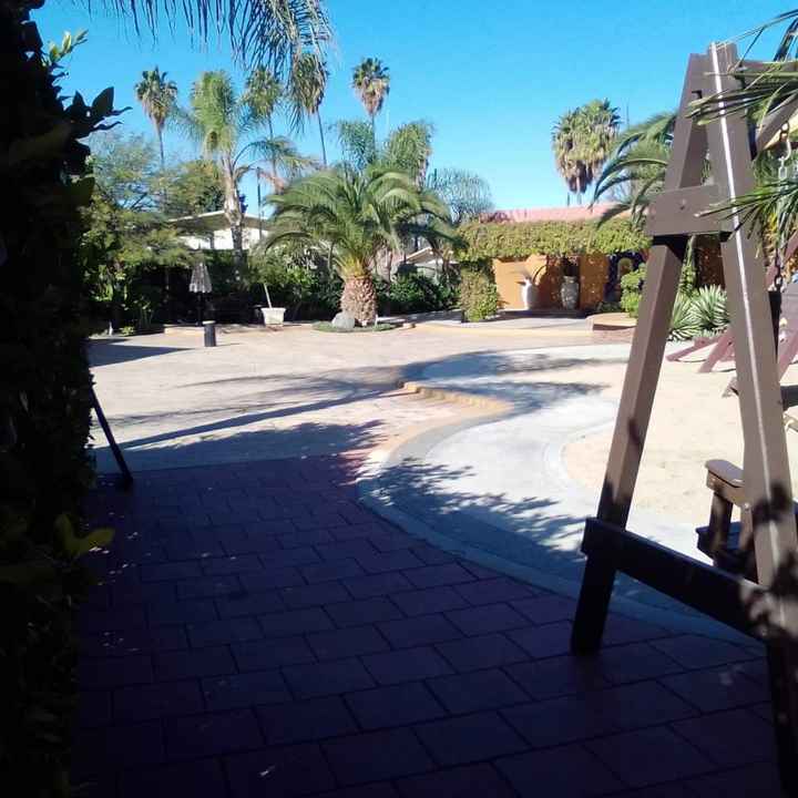 Decidimos el lugar para la fiesta. - 1