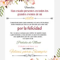Invitacion pedida de mano - 1