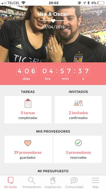 ¿Cuánto falta para que se casen? - 1