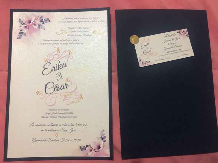 Invitaciones listas!!! 😁💕 - 1