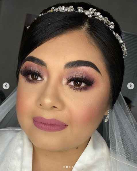 Mi maquillaje & peinado de novia - 2