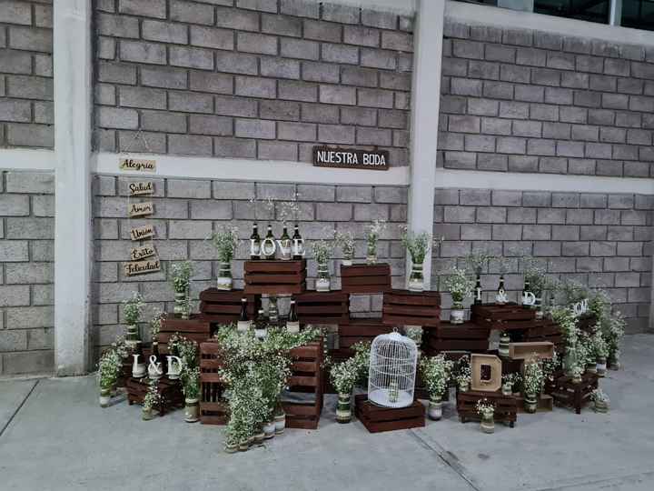 Decoración Floral de la Boda - 1