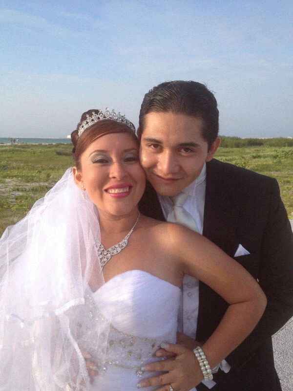 En la playa