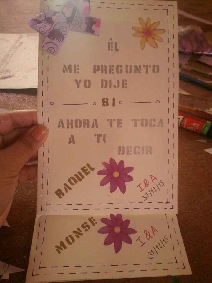 Invitarlas para ser mis damas de honor - 1