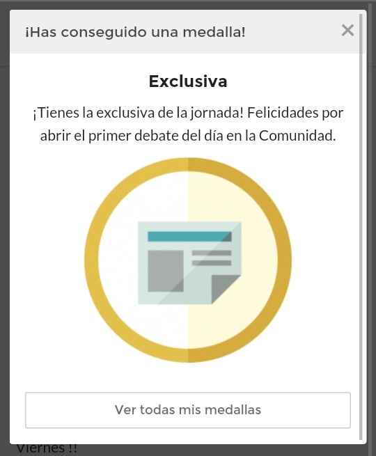 Medalla exclusiva - 1