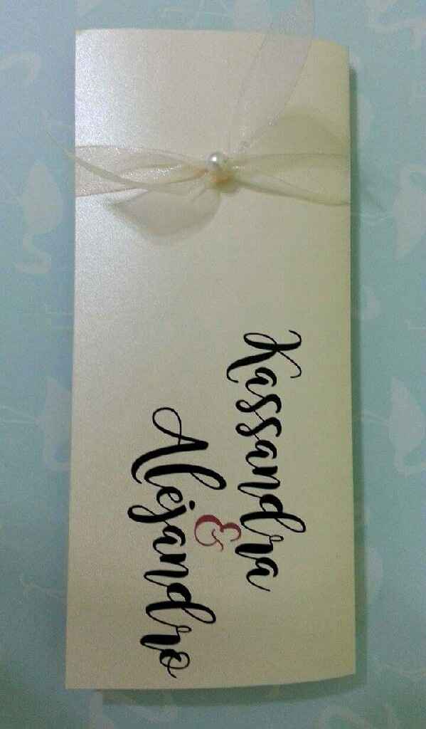 Invitaciones listas ♡ - 1
