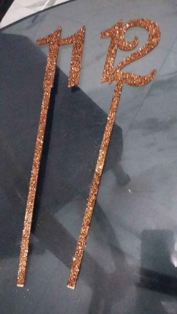 Diy numeros de mesa - 2