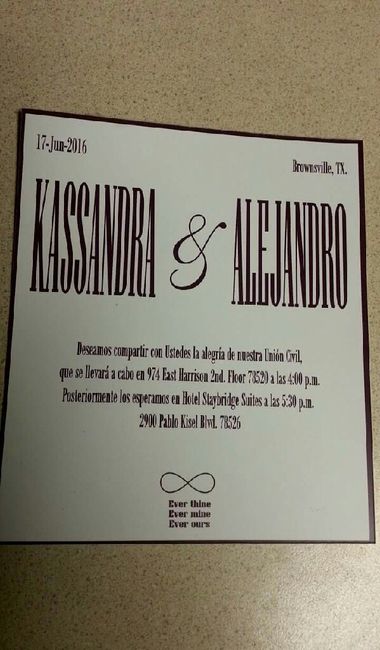 Que oración pongo en mis invitaciones - 1