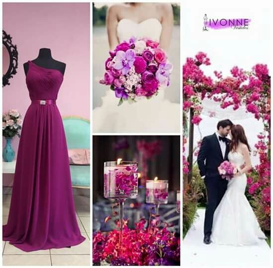 Boda en tono púrpura - 1