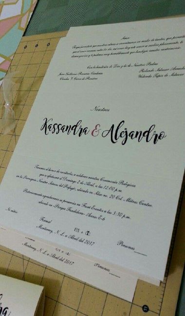 Invitaciones listas ♡ - 2