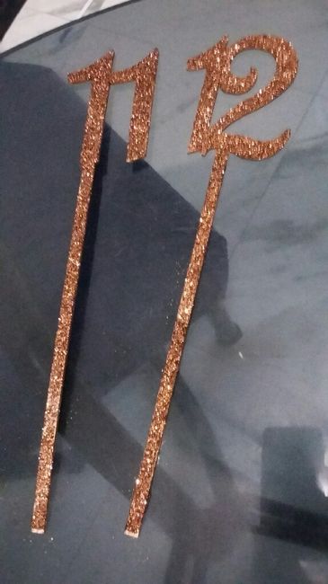 Diy numeros de mesa - 2